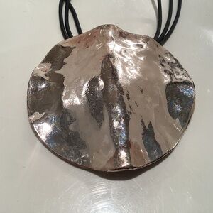 Silver Shell Pendant Necklace